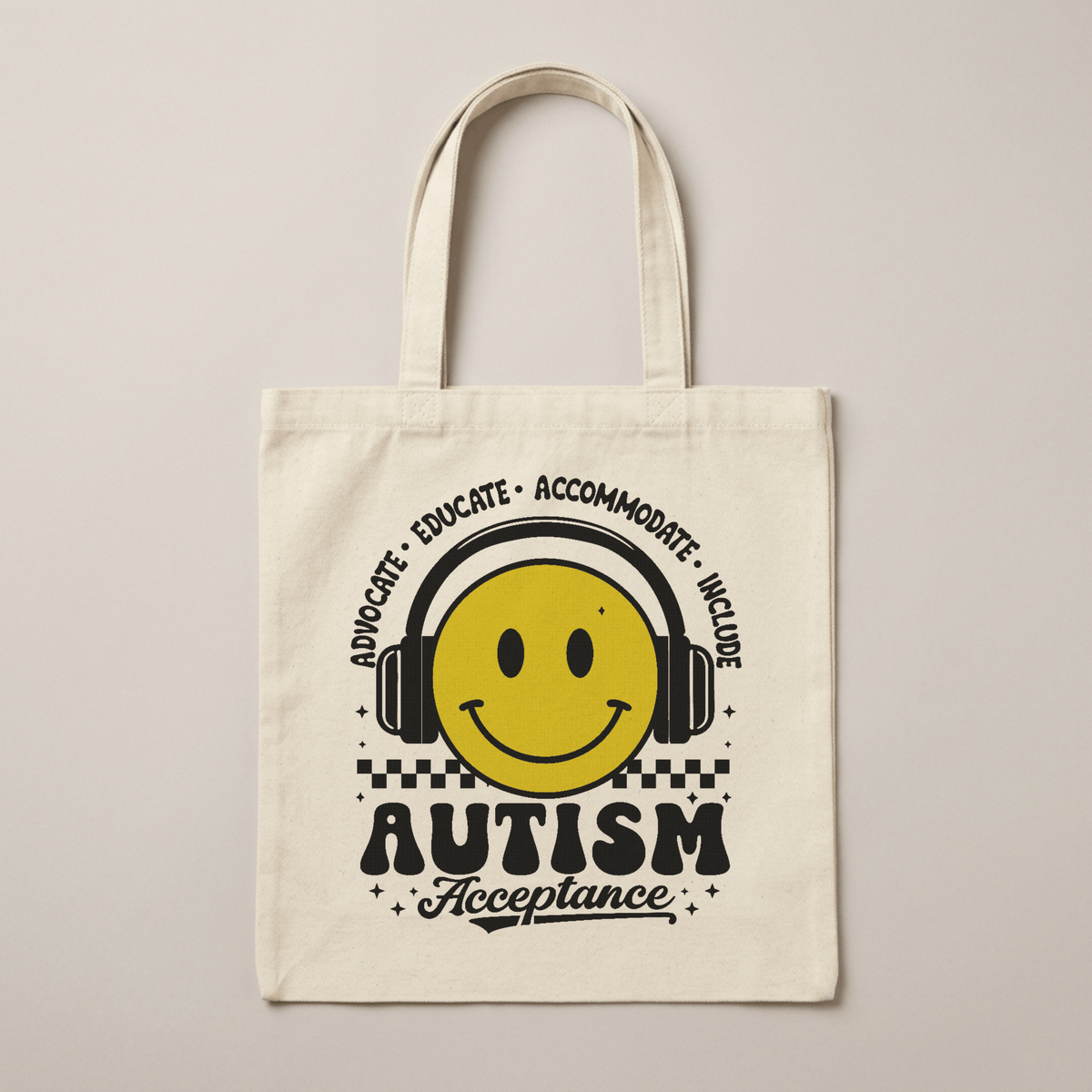 Autism Acceptance Tote Bag
