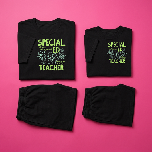 Black Special Education Teacher Outfit