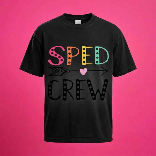 Retro Sped Teacher Shirt