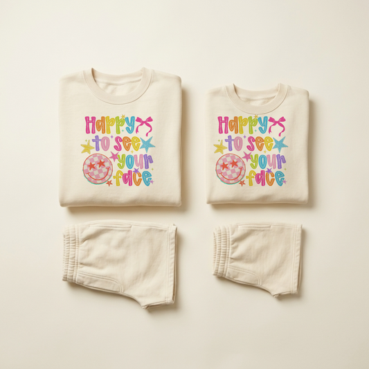 Happy to See Your Face Kids T-Shirt