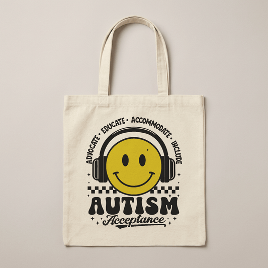 Autism Acceptance Tote Bag