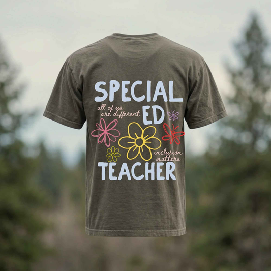 Retro Special Education Teacher Shirt