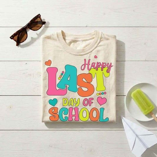 Retro Last Day Of School Shirt